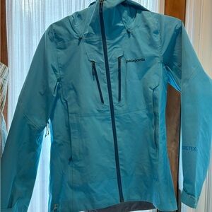 Patagonia Light Blue Weatherproof Jacket